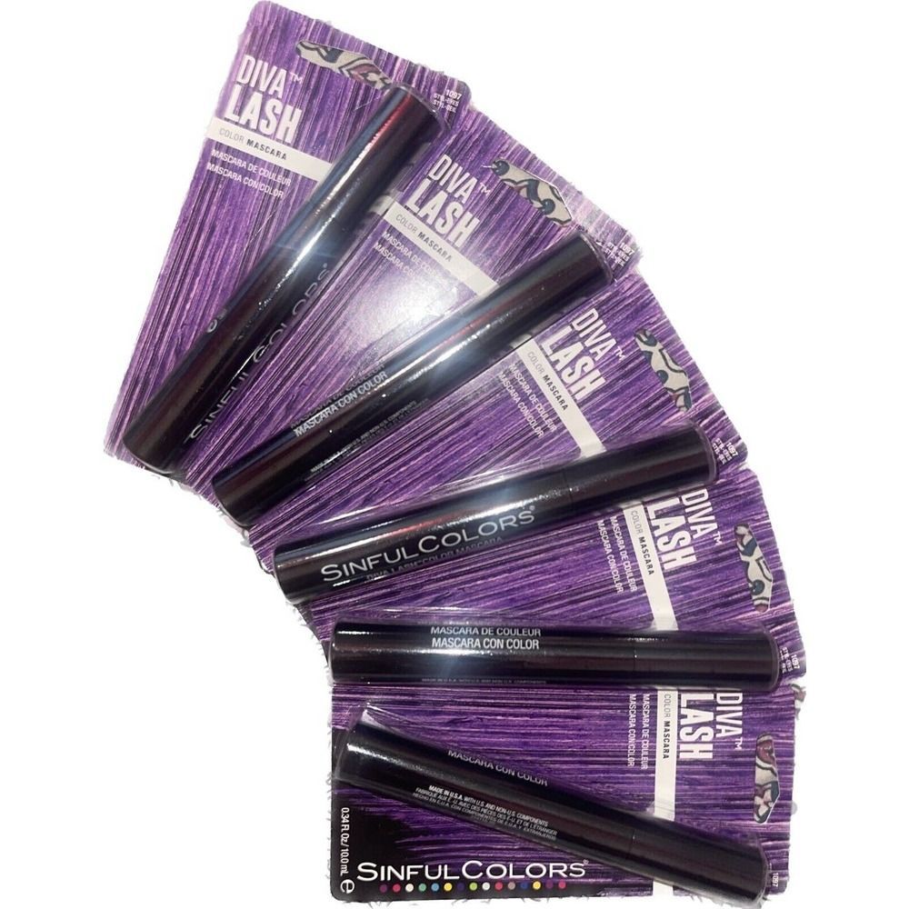 Sinful Colors Diva Lash Color Mascara | STYL EYES 1097 | NEW | Lot Of 5